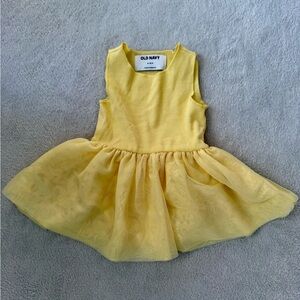 Old Navy Sunny Yellow Dress